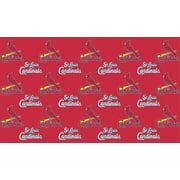 2-Packages of MLB Gift Wrap - Cardinals