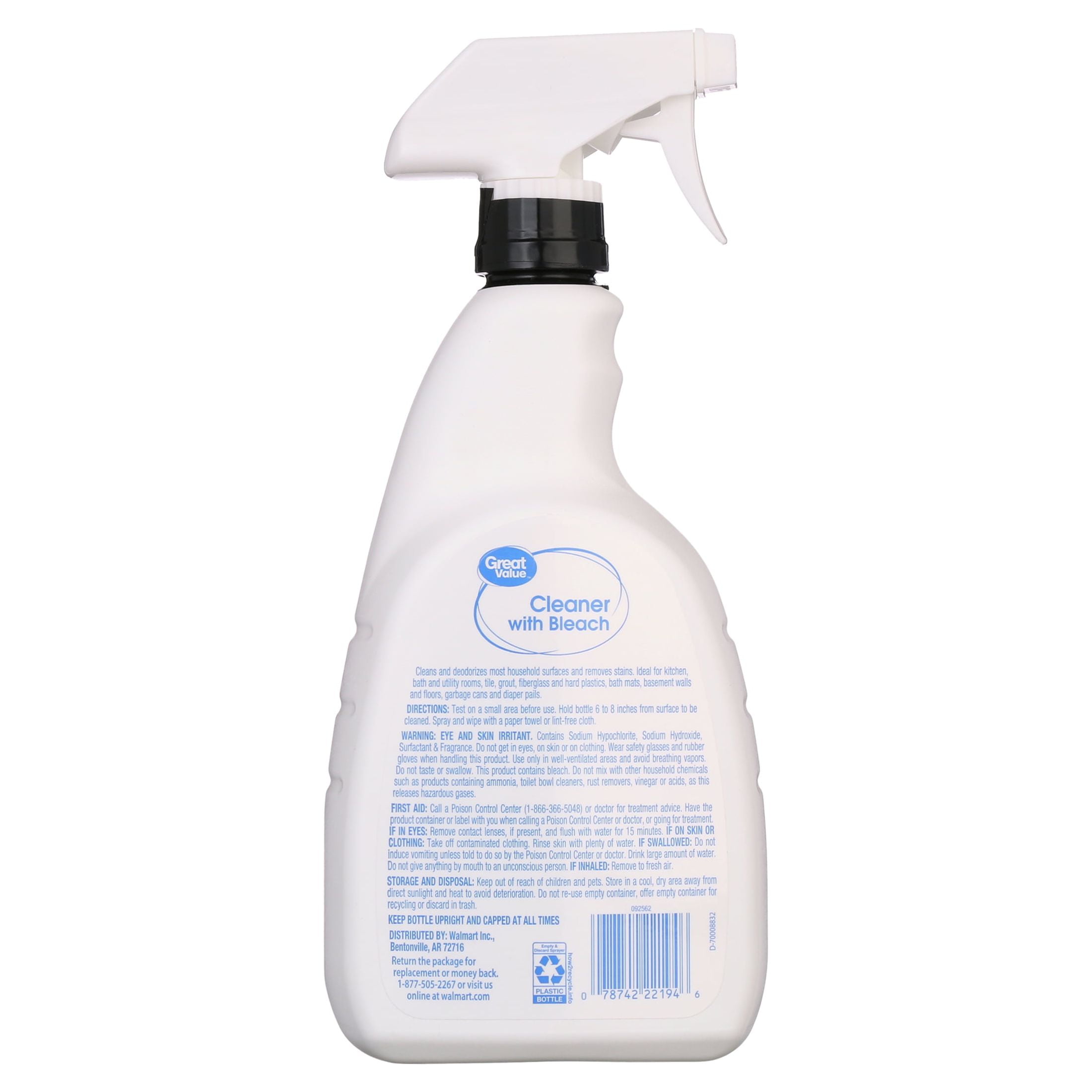 Awesome 205 All-Purpose Cleaner w/Bleach 32 Ounce: Kitchen Cleaning General  (722429320537-1)