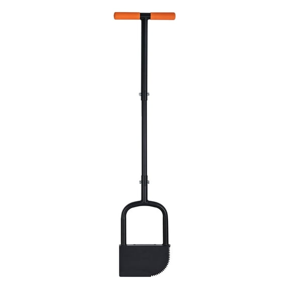 BARAYSTUS Height Adjustable Garden Edger Tool with Manual Edger
