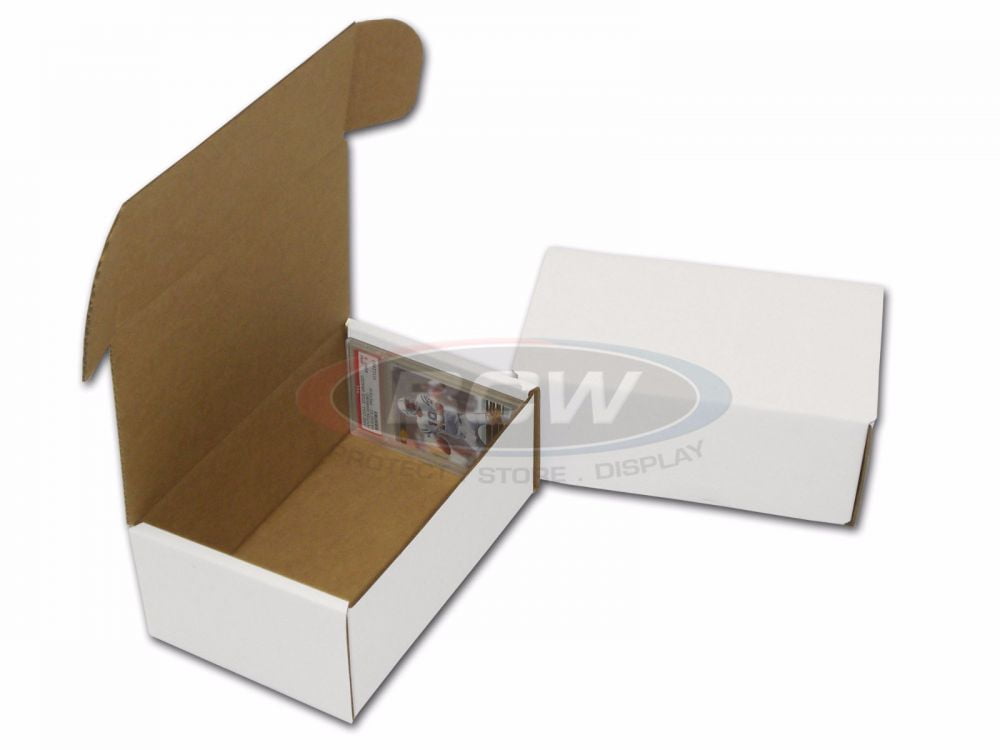 Sports/Trading/Game Cards 2x BCW 100 COUNT CT Corrugated Cardboard Storage Box 