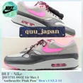 thumbnail image 1 of HUF × Nike Air Max 1 Anthracite / Pink Pow HF3713-003 Men's US3.5-14 NEW, 1 of 6