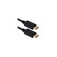 thumbnail image 4 of QVS 6ft DisplayPort 2.0 UltraHD 16K Black Cable with Latches, 4 of 5