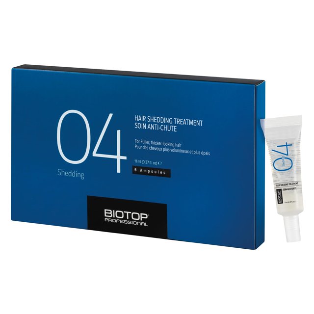 Biotop Professional 04 Kit de tratamiento para la caída del cabello – Tratamiento fortalecedor del cabello con vitaminas y aminoácidos para un cabello saludable – Sin parabenos añadidos SLS o SLES (0.