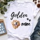 thumbnail image 2 of Just A Girl Who Loves Golden Retrievers Graphic Tees Women Pet Dog Mom/Lover Mothers Day Gift Funny Tshirt White T-Shirt SummerL Gao Jinjia LED, 2 of 2
