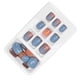 thumbnail image 3 of 24 Uds uñas postizas cubierta completa prensa en puntas de uñas postizas uñas postizas de ataúd para mujeres P131, 3 of 8