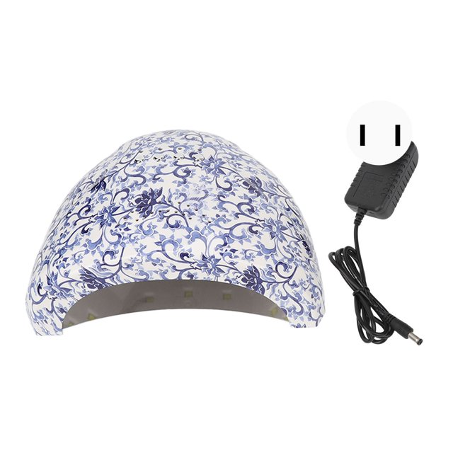 Lámpara de uñas LED, luz de Gel USB, pulido de uñas, secador de curado de 180 grados con 30 chips de lámpara, Sensor infrarrojo, 100?240V, 48W, enchufe estadounidense