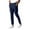 Navy, variant on VSSSJ Mens Stretch Skinny Pants Button Fly Zipper Slim Fit Comfortable Breathable Cotton Casual Business Office Dress Pants Navy XL