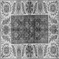 thumbnail image 1 of Ahgly Company Indoor Square Abstract Gray Modern Area Rugs, 8' Square, 1 of 4