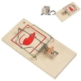 thumbnail image 2 of Trampas de madera para ratas, trampa de impacto reutilizable de alto impacto, 2 uds., 2 of 5