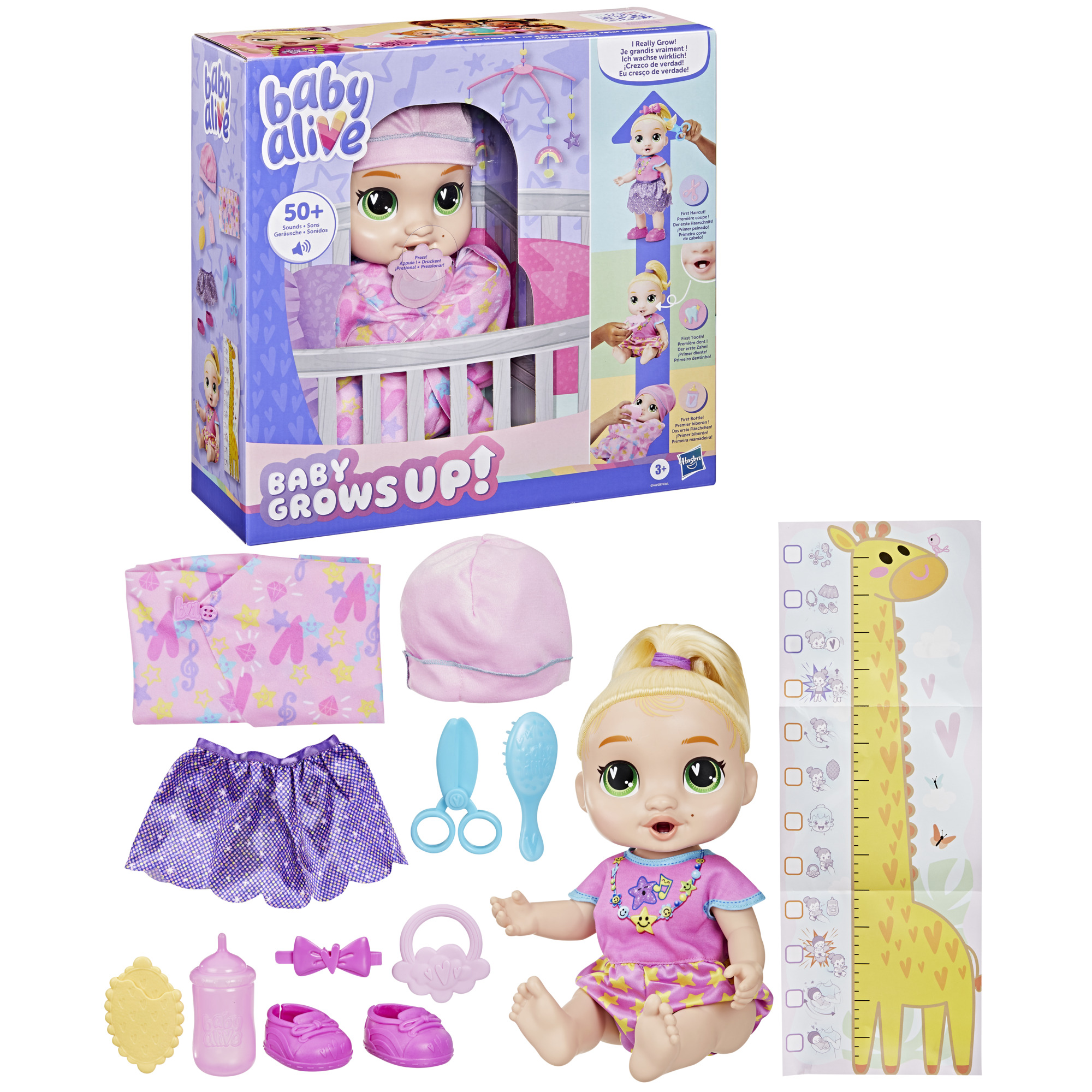 Baby Alive Baby Grows Up LaLa GooGoo Interactive Baby Doll