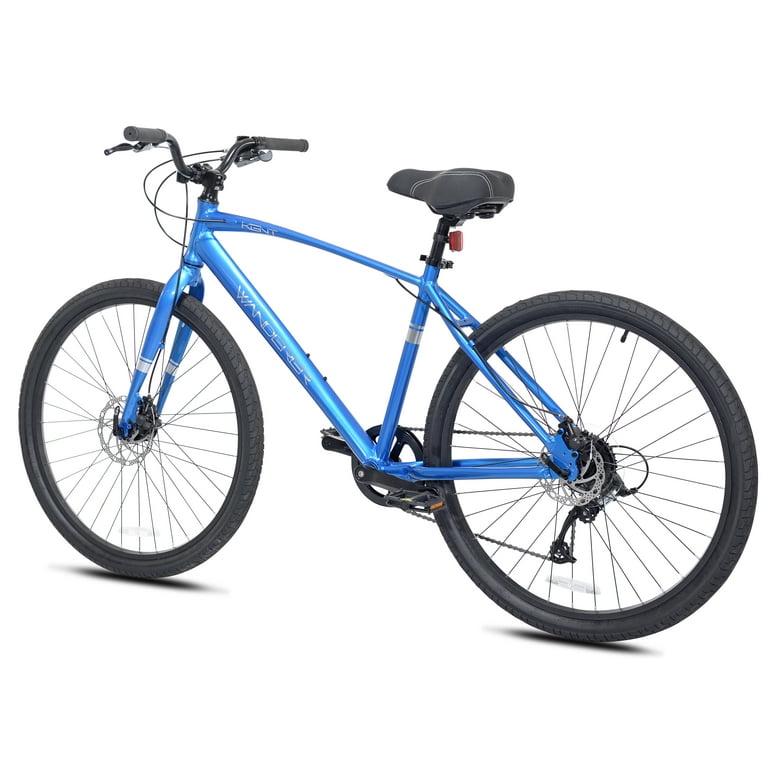Kent Bicycles 27.5 in. Wanderer Men s Aluminum All Terrain Bicycle Blue