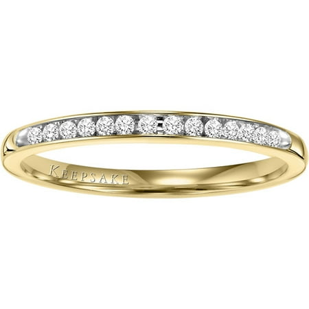Keepsake Frolic 1/10 Carat T.W. Diamond Anniversary Ring in 10kt Yellow Gold