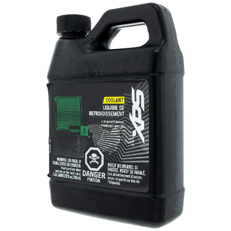 Can-Am OEM Universal Pre-Mixed Green Antifreeze Engine Coolant 1QT