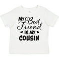 thumbnail image 3 of Inktastic My Best Friend is My Cousin with Hearts Boys or Girls Toddler T-Shirt, 3 of 5