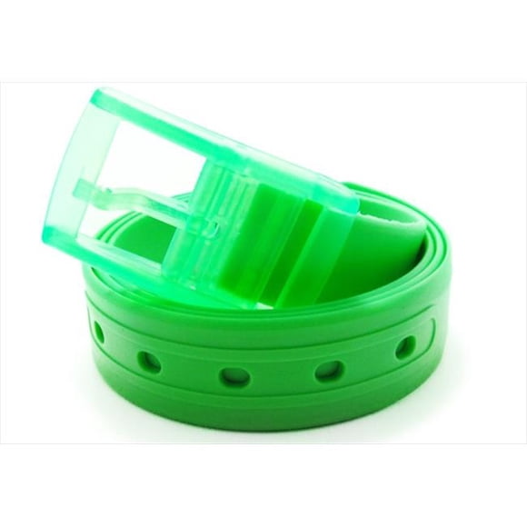 Best Desu 17854GR Colorful Silicone Waist Belt- Green