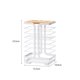 thumbnail image 5 of Toystoory Soporte Universal para cuchillos de cocina, estante de bloque de cuchillos de drenaje de de bambú y Metal, organizador de soporte de Almacenamiento y organización del hogar Toystoory HA023742-00, 5 of 6