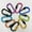 multi color, variant on 10 Pack Aluminum D Ring Key Rings Hiking Clips Locking Carabiner for Hiking Camping Fishing Hooks and Outdoor Use,Clips with Screw Gate Multicolored