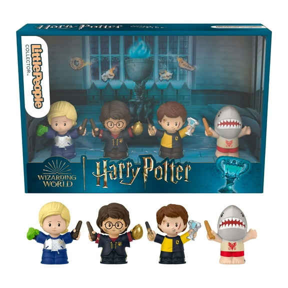 Little People Collector Harry Potter and The Goblet of Fire Special Edition Fan Set in Display Box