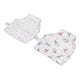 thumbnail image 5 of 2 uds pantalones de entrenamiento para niños pequeños de algodón absorbente fuerte lavable reutilizable elástico ropa interior de entrenamiento para bebés patrón de helado, 5 of 5