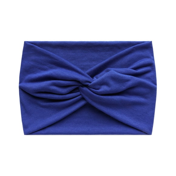 Diadema elástica ancha para mujer | Diadema de yoga absorbente de sudor de 18 cm de color liso para deportes y fitness | Accesorios cómodos para el cabello para mujer