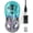 Base Model: Blue Gray Gradient, variant on Gaming, Tri-Mode 2.4G Wired, Turquoise-Gray