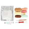 thumbnail image 2 of Beginner Crochet Kit, Crochet Starter Kit Stress Relief With Accessories For Education, 2 of 8