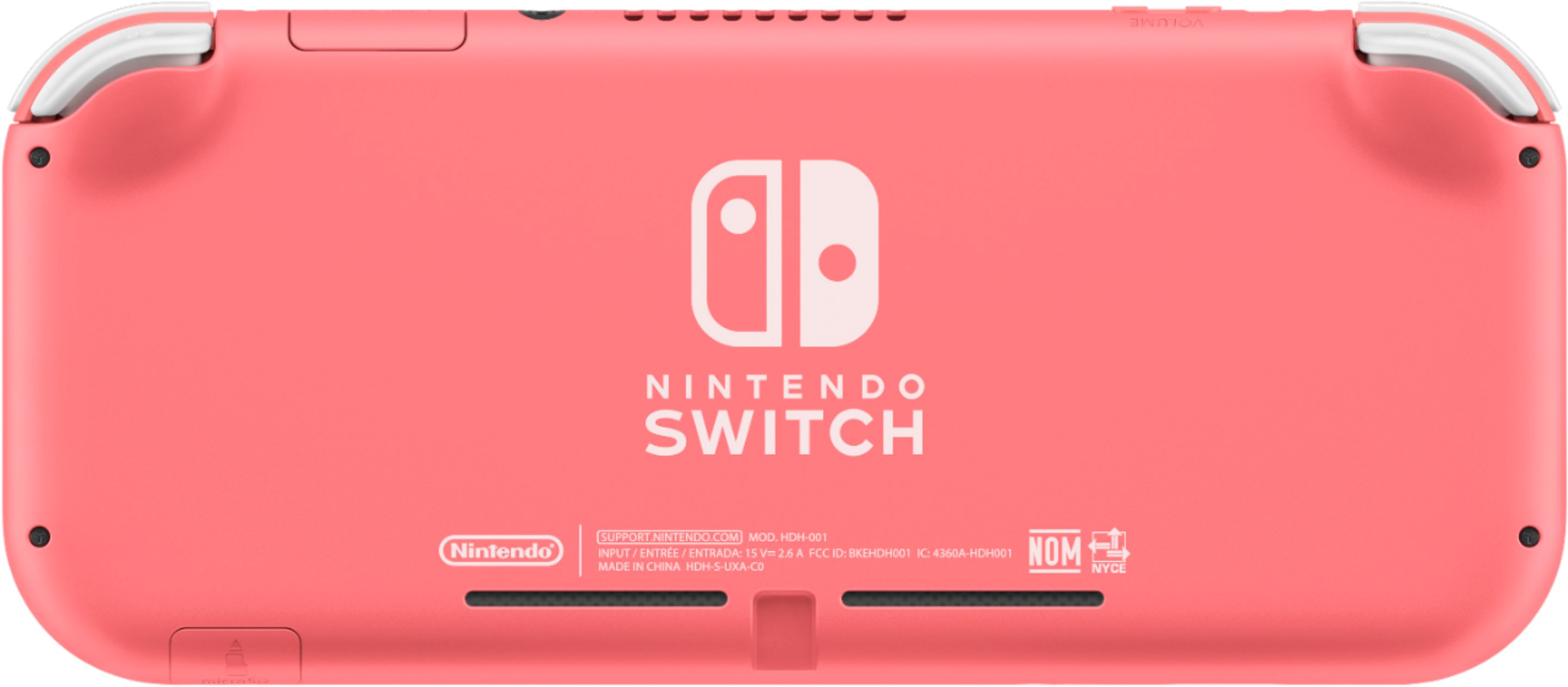 Nintendo Switch Lite Coral with Donkey Kong Country, Mytrix