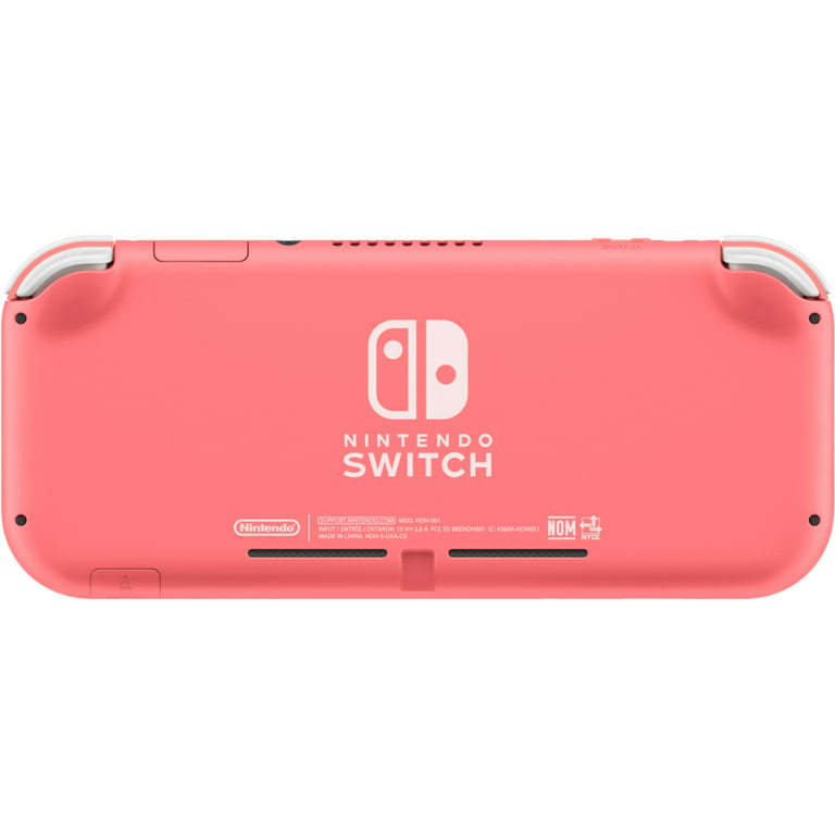 Nintendo Switch Lite Coral with Splatoon 2 and Mytrix Accessories ...