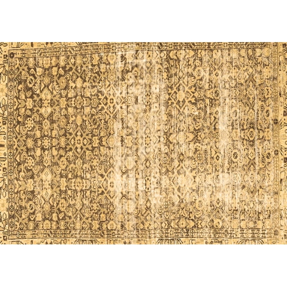 Ahgly Company Indoor Rectangle Persian Brown Traditional Area Rugs, 3' x 5'