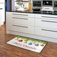 thumbnail image 5 of GZHJMY Kitchen Rugs,Christmas Balloons Non Slip Washable Cushioned Carpets Polyester AntiFatigue Comfort Porch Floor Mat Doormat Christmas Decoration, 39"x20", 5 of 7
