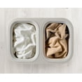 thumbnail image 2 of Joseph Joseph Tota Luxe 90-liter Bamboo Laundry Separation Basket, 2 of 6