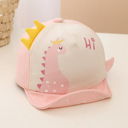 

ãTOTOãKids Hats Caps Boys Girls Breathable Soft Peaked Cap Spring Summer Sun Hat Cute Cartoon Printed Cap