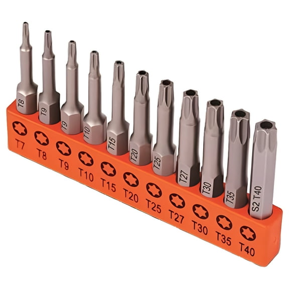 11PC Torx Bit Set Quick Change Connect Impact Driver Drill Security Tamper Proof