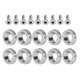 thumbnail image 4 of Tornillos M6 Modificación de automóvil Tornillos de 6 mm de alta precisión y confiabilidad para cubierta de cilindro de encendido para parachoques delantero y trasero ANGGREK  Otros, 4 of 8