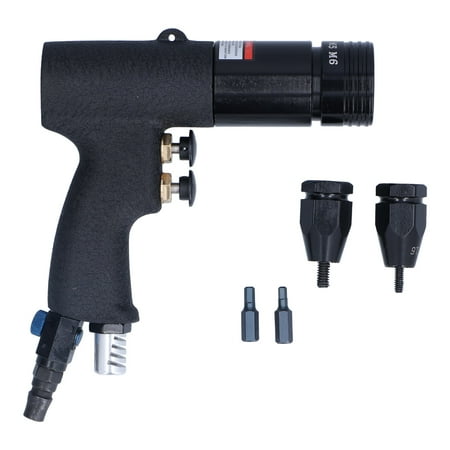 

Air Rivet Nut Gun Portable Pneumatic Riveting Machine 3/16 1/4 Heads British Standard KV802BA
