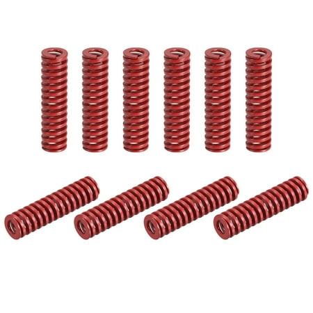 

Die Spring 10 Pack 14mm OD 55mm Long Spiral Stamping Medium Load Die Springs Red