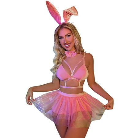 

ZMHEGW Women Underwear Seamless Sweet Girls Lingerie Set Hot Lace Transparent Candy Girls Sexy Panties Underwear For Womens