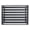 Dark Gray, variant on Aluminium Privacy Fence Screen,Coffee Color, 1.5P 3 Sides 100 * 70 * 50cm for Outdoor Air Conditioner - for Freestanding AC Units and Pool Equipment - Garden Privacy Screen
