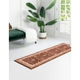 thumbnail image 3 of Rugs.com Medina Collection Rug – 5 Ft Runner Coffee Brown Medium Rug Perfect For Hallways, Entryways, 3 of 9