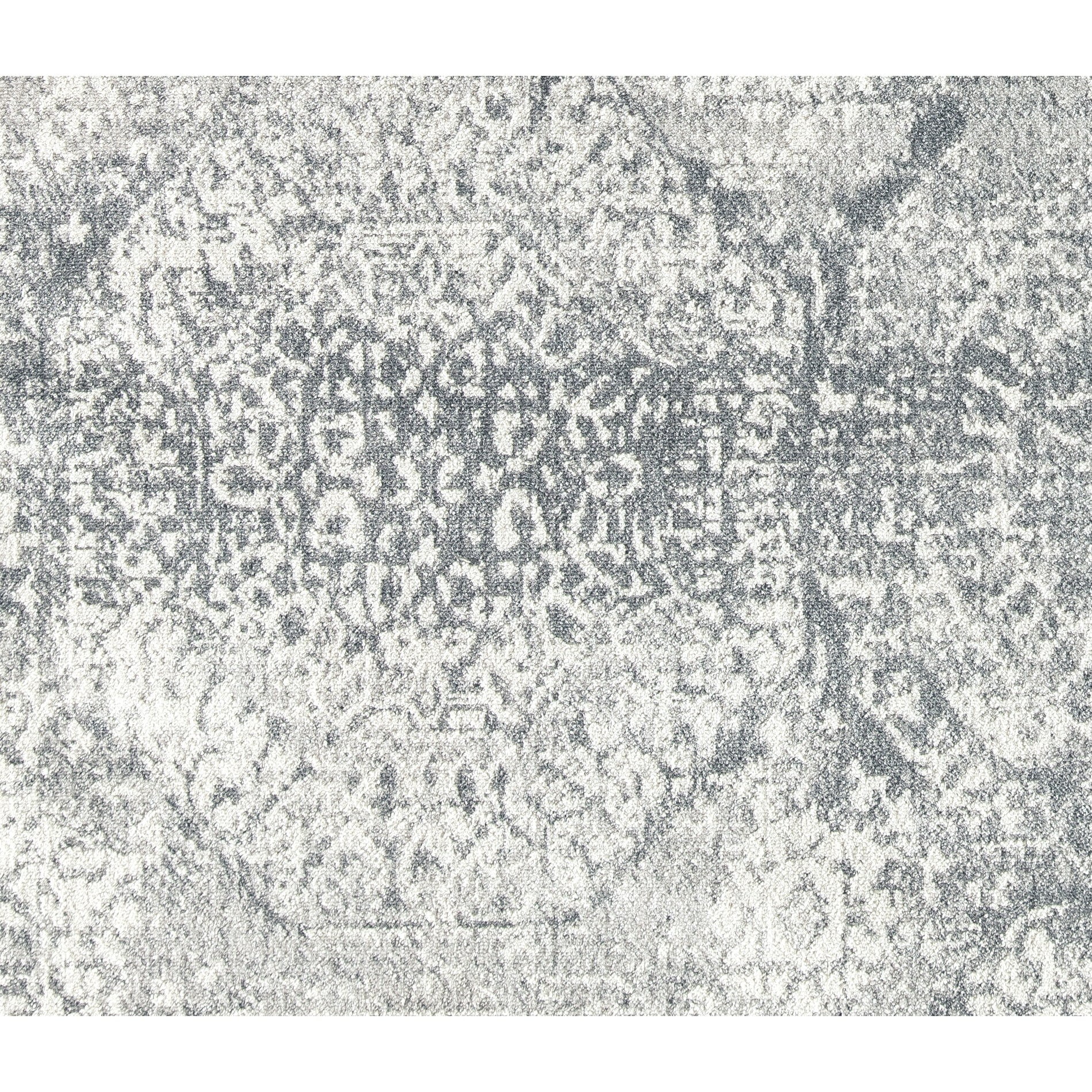 Rugs America Riley Collection Silver Chain RY40A Vintage Transitional Area Rug 8'0"x10'0"
