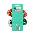 Equate Elastics, Ponytail Holder Hair Tie for Fine Hair,Girls,Assorted Colors, 72 Count
