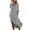 Gray dresses, variant on Usmixi Dresses for Women 2023 Plus Size Casual Loose Side Slit Cotton Linen Fall Long Dresses with Pocket Solid Long Sleeve V-Neck Maxi Formal Dresses for Women Purple s