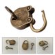thumbnail image 3 of 2pcs caja de joyería Cajas Cajas Bloqueo Buckle Antiguo Regalo Lock Alloy Latch, 3 of 6