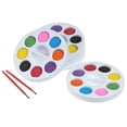 thumbnail image 5 of 8 Colors Mini Watercolor Paint Set with Brush, Non-Toxic & Washable Palette, Art Supplies for Kids & Students, Ideal for School, Home & Travel Crafts, Walmart Best Value, 5 of 5