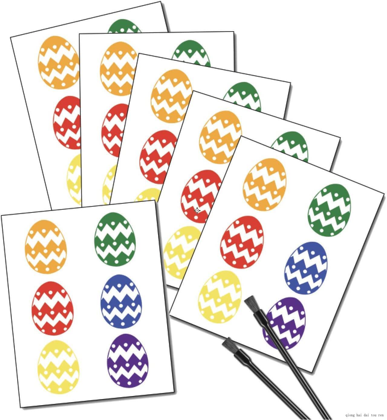 PYO Easter Egg Paint Your Own Edible Paint Palette Kits Use For