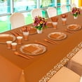 thumbnail image 4 of HLONK 177 Pcs Platos De Barro Mexicanos Cielito Lindo Party Decoration Fiesta Tableware Dinnerware Set Mexicanos Party Supplies Barro Plates Cups Napkins Tablecloths Tableware(White Flowe, 4 of 5
