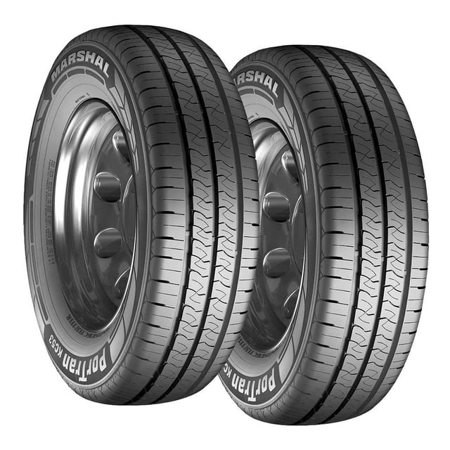 Paquete de 2 Llantas 195R15 LT 8C Marshal KC53 106/104R