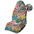 thumbnail image 6 of Bulopur Leopard Print Front Car Seat Towel Tropical Soft Breathable Seat Protector for Beach Non-Slip Towel for Summer Car Decor Fit SUV Sedan Truck, 6 of 8