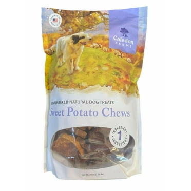 Caledon Farms Natural Sweet Potato Chews Dog Treat, 36 oz Bag