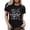Black, variant on Casual Women's T Shirts Short Sleeve Crew Neck Graphic Print Casual Wear for Everyday Comfort and Style Short Sleeve Shirts for Women Casual women Cold Gear Long Sleeve Apparel T Shirt